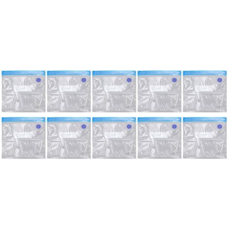 10 Sacs Sous Vide Alimentaires 22x21cm Épais Transparents Qualité Alimentaire pour Conservation Nourriture (1/5)