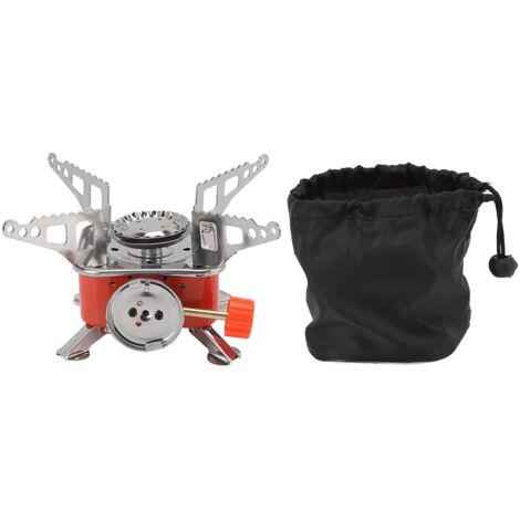 Réchaud à Gaz Pliable Mini Carré pour Camping Pique-nique Portable (1/5)