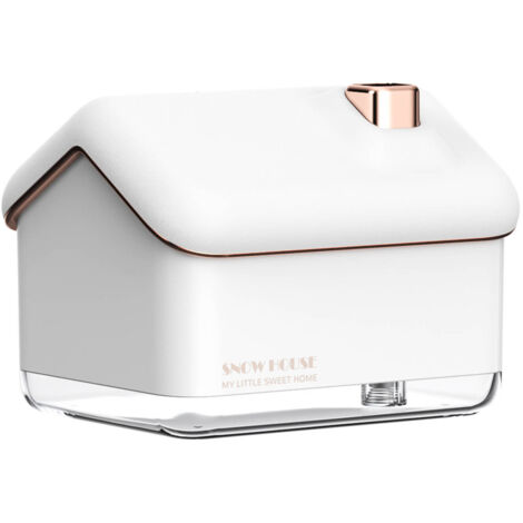 Mini Humidificateur USB pour Chambre - Brumisateur Silencieux avec Veilleuse LED, Design Blanc Moderne (1/5)