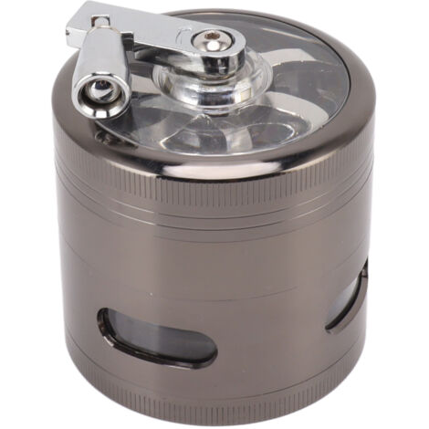 Moulin à épices manuel en alliage de zinc, broyeur à herbes portable pour cuisine domestique (1/5)