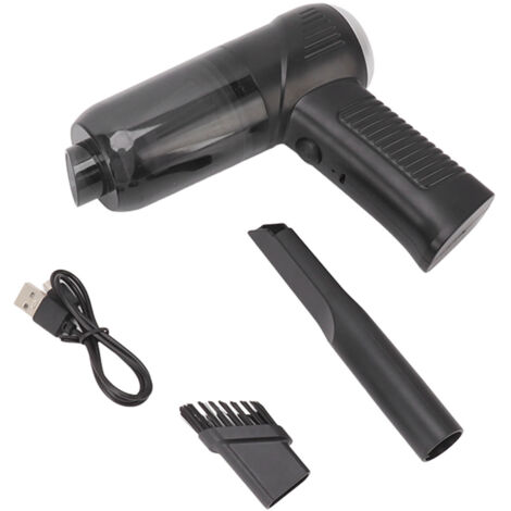 Aspirateur de voiture miniature sans fil, nettoyeur à air pour clavier d'ordinateur avec batterie intégrée (1/5)