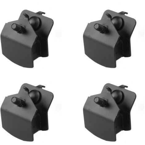 4 Pièces Coussinets Antivibratoires pour Générateur Diesel 168F 170F 2KW-3KW, Pieds Amortisseurs Réducteurs de Bruit