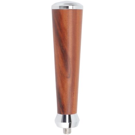 Poignée Portafilter M10 en Bois Massif pour Machine à Café, Accessoire de Remplacement (1/5)