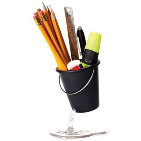 Étui flottant porte-stylos pot à crayons accessoire de bureau pour école et bureau (1/5)