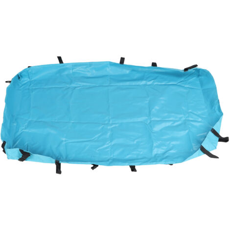 Couverture de fond de cage pour hamster imperméable et respirante, housse amovible étanche pour cochon d'Inde, plateau de protection bleu. (1/5)