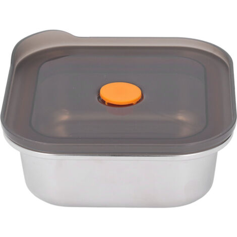 Boîte Bento en Acier Inoxydable 316, Récipient Alimentaire Hermétique Sous Vide pour Réfrigérateur, 500ml (1/5)