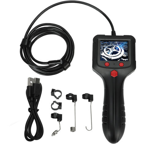 Endoscope Industriel 8mm avec Écran 2,4 Pouces - Caméra d'Inspection HD 1080P pour Contrôles Numériques (1/5)