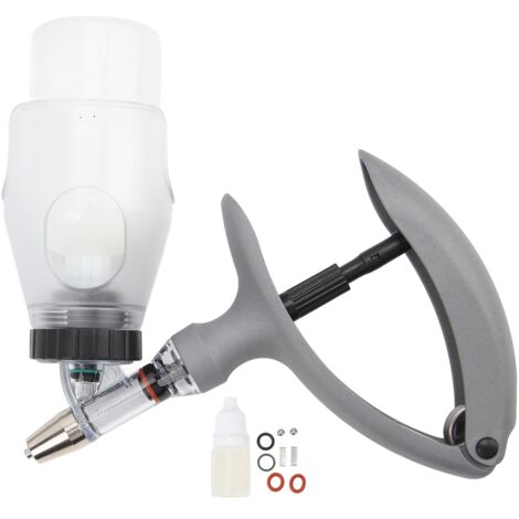 Seringue automatique vétérinaire 2ML pour vaccin, réglable 0.2-2ML, injecteur continu bétail et animaux.