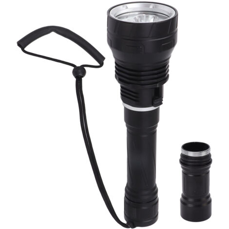 Lampe de plongée étanche IPX8 100000lm, torche sous-marine professionnelle pour immersion jusqu'à 100m, éclairage puissant pour activités subaquatiques. (1/5)