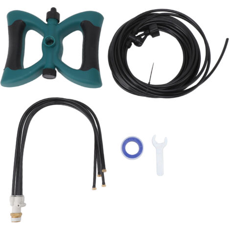 Brumisateur Extérieur Portable avec Flexible de 10m, Système de Rafraîchissement Réglable et Anti-Fuites pour Jardin (1/5)
