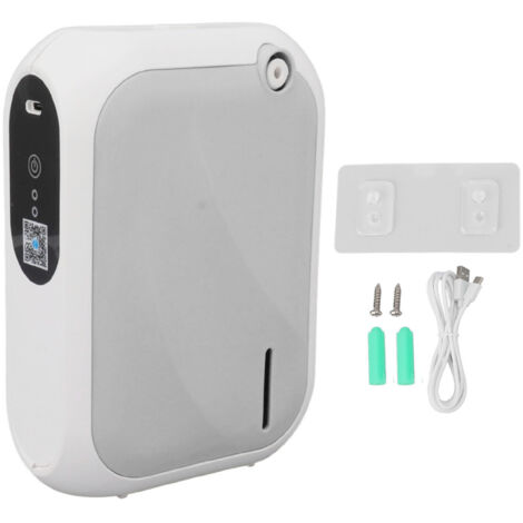 Diffuseur d'Aromathérapie 140ml USB avec Minuterie, APP, BT, 200m³/h, Batterie Intégrée, Mur/Bureau, Gris pour Hôtel (1/5)