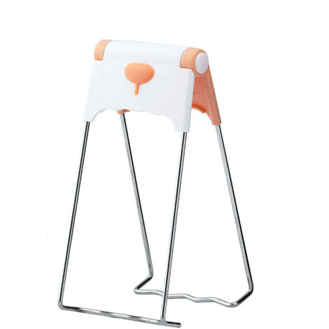 Pince de cuisine ergonomique en plastique et métal pour plaques chaudes - Blanche (1/5)