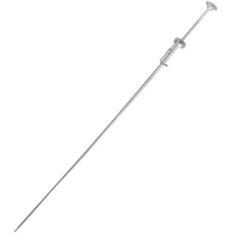 Tube d'insémination bovin en acier inoxydable 304, extrémité avant lisse pour pipette 0.25ml 0.5ml, cathéter d'élevage. (1/5)