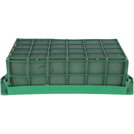 Senmubery 12 Pièces Support de Fleur de Cage en Mousse Florale avec Mousse Florale et Ventouse Senmubery 12 Pièces Support de Fleur de Cage en Mousse Florale avec Mousse Florale et Ventouse