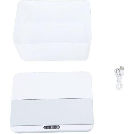 Poubelle automatique 6L rechargeable USB sans contact pour cuisine salle de bain chambre (1/5)