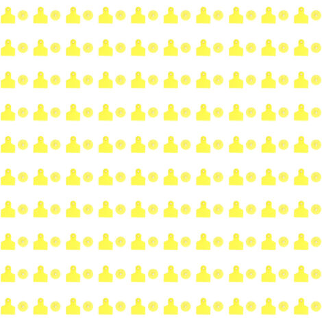 Étiquettes d'oreille pour bétail, 100 pièces, jaune, en plastique résistant, faciles à utiliser, pour vaches, moutons, porcs, ferme. (1/5)