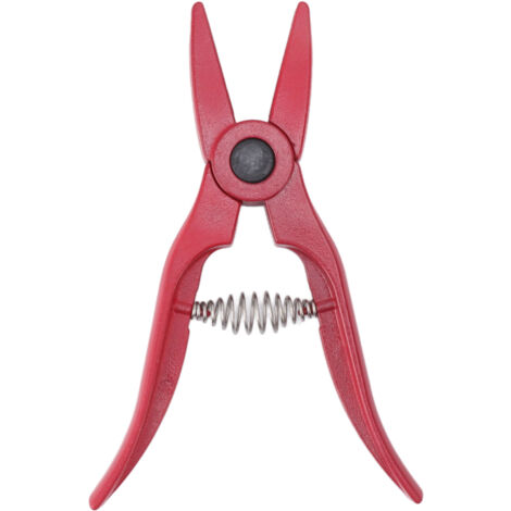 Pinces à boucles d'oreilles pour bétail - Manche ergonomique antidérapant pour application facile sur porcs, chèvres, bovins et moutons (1/5)