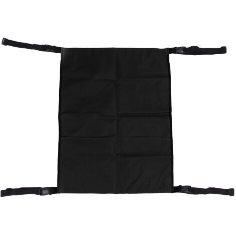 Sac de transport pour bouteille d'oxygène 600D Oxford, support double avec crochet, usage médical personnel, noir (1/5)