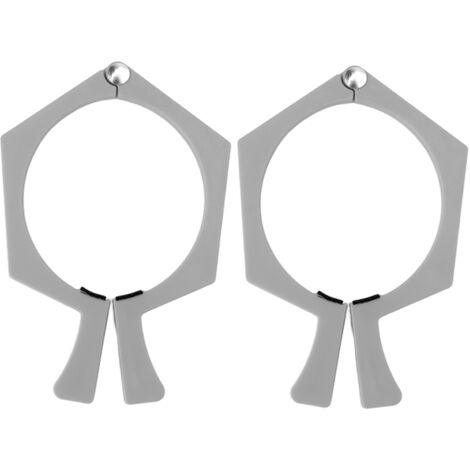 2 Pièces Pince à Sublimation pour Gobelet 20 Oz, ABS Anti-Dérapant à Côtés Plats pour Papier Transfert (1/5)