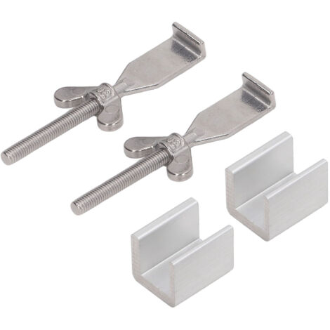 2 PCS Serrure de Porte Portable Ajustable Antivol en Acier Inoxydable pour Sécurité Domicile (1/5)