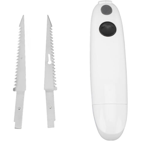 Couteau à filet électrique sans fil portable, acier inoxydable, idéal pour restaurant, pique-nique et usage domestique (1/5)