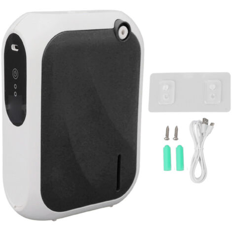 Diffuseur d'Aromathérapie 140ml USB avec Minuterie, APP, BT - Noir pour Hôtel/Bureau (1/5)