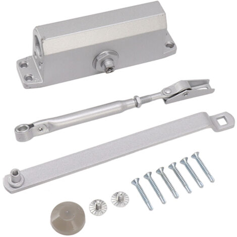 Fermeture de Porte Automatique Lourde pour Porte Coupe-Feu 70‑110cm, Réglage Vitesse et Résistance (1/5)