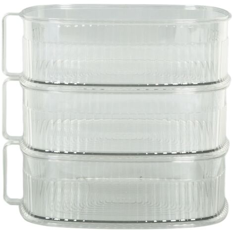 Couvercle à Plats Transparent Anti-poussière 3 Étages Multifonction pour Conservation Alimentaire (1/5)