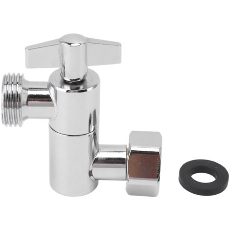 Adaptateur d'angle de douche en cuivre 135°, connexion universelle pour prolongateur de pomme de douche, coude de douche pour salle de bain (1/5)