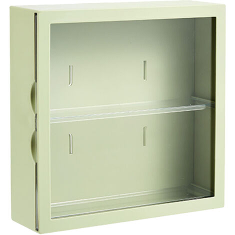 Vitrine murale pour figurines en boîte mystère, étagère de rangement anti-poussière pour jouets et artisanat, couleur vert avocat (1/5)