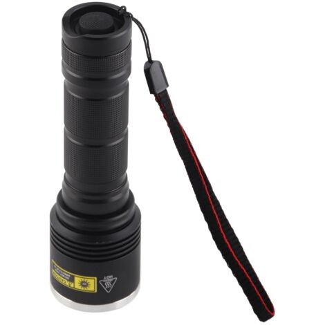 Lampe Torche UV 365nm Puissante 40W, 1800mW - Alliage Aluminium - Détecteur Fluorescence & Passe-temps (1/5)