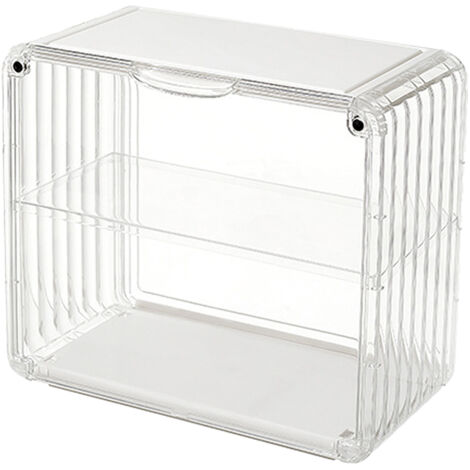 Boîte de Présentation pour Figurines - Vitrine Transparente Anti-Poussière pour Collectionneurs - Montage Facile - Protection pour Objets de Collection (1/5)