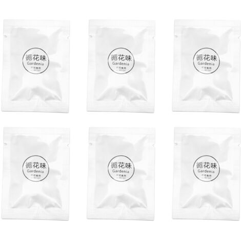 6 Tablets de Parfum Auto Rechargeables pour Clip Ventilation - Fraîcheur Gardenia, Accessoires Voiture (1/5)