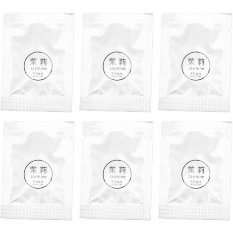 6 Tablettes de Remplissage Parfumées pour Voiture - Fraîcheur Jasmin - Compatibles avec la Majorité des Clips d'Aération Auto (1/5)
