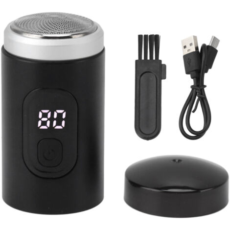 Tondeuse Barbe USB Rechargeable IPX7 Étanche 65000 tr/min Portable pour Soin Barbe et Moustache (1/5)