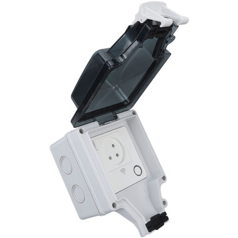 Prise Encastrable 220V Avec USB 5V 2,1A – Verre Trempé, Modèle Standard Blanc/noir