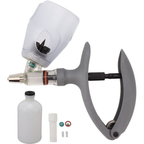 Pistolet à seringue vétérinaire automatique continu réglable 0.5-5ml pour bétail bovins chèvres porcs