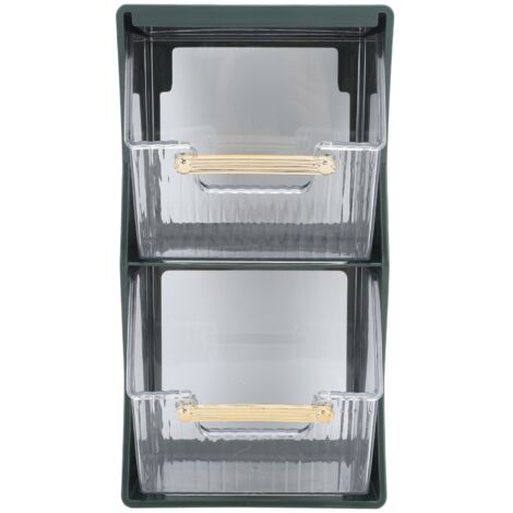 Boîte de Rangement pour Sachets de Thé - Organisateur Spacieux à Grande Ouverture pour Capsules de Café et Sachets de Thé Vert (1/5)