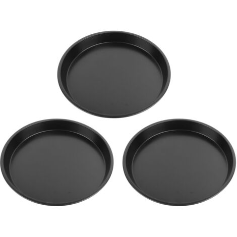 3 Pièces Moule à Pizza Antiadhésif 10 Pouces, Multifonction pour Cuisson et Pâtisserie (1/5)