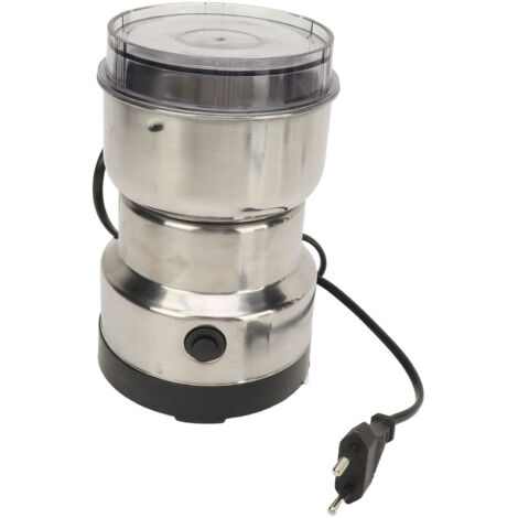 Moulin à épices électrique en acier inoxydable, 220‑240V, broyeur compact pour grains, café et herbes
