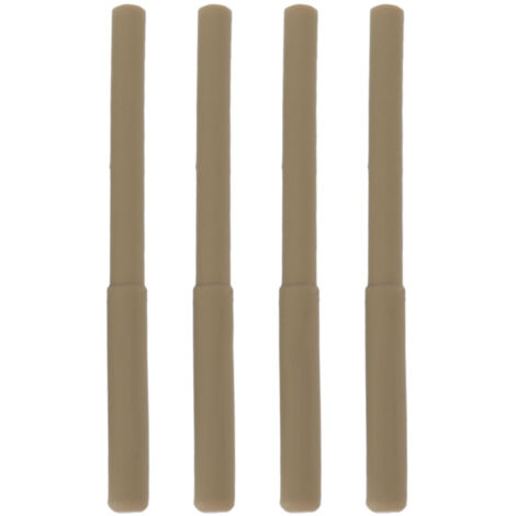 4 pièces Protège-pieds Anti-dérapant pour Poêle Camping, Manchons Silicone Flexibles pour SOTO 310 Spider Stove, Accessoire Cuisine Extérieur Khaki (1/5)