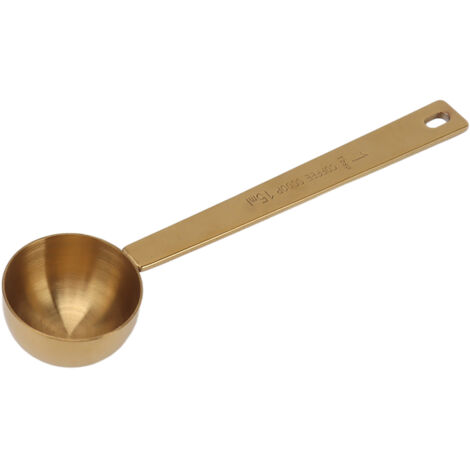 Cuillère doseuse inox 15ml pour café, lait en poudre et fruits, longue manche