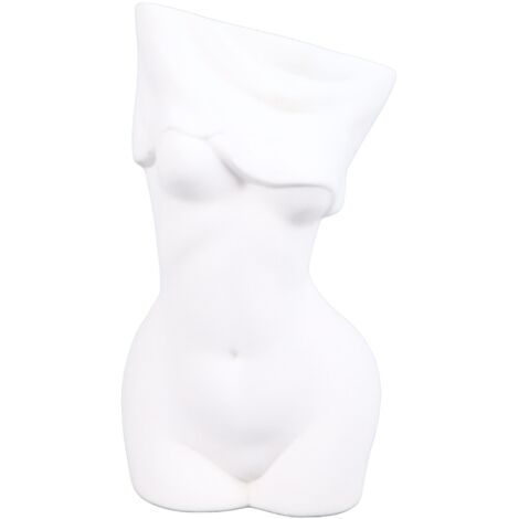 Vase Céramique Féminine Moderne pour Fleurs - Décoration Élégante pour Salon, Chambre, Salle de Bain ou Bureau (1/5)