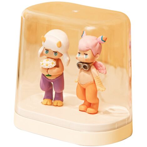 Boîte de Rangement Transparente Empilable pour Figurines et Miniatures - Étui de Protection pour Collection de Jouets (1/5)