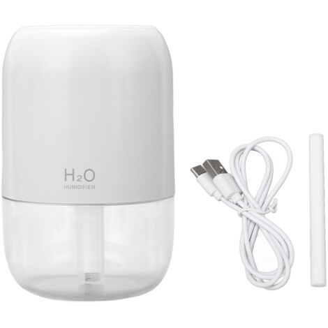 Diffuseur d'aromathérapie 200ml avec lumière ambiante 7 couleurs - Humidificateur brumisateur pour maison, bureau, voiture et chambre (1/5)