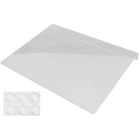 Planche à découper acrylique transparente antidérapante grande taille résistante à l'abrasion pour cuisine (1/5)