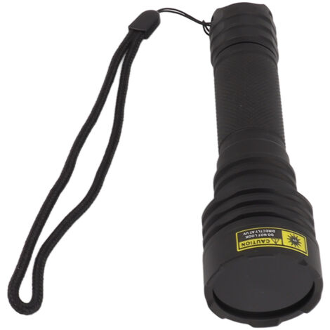 Lampe de poche UV 365nm portable avec filtre optique noir pour détection d'urine d'animaux et polymérisation de résine (1/5)