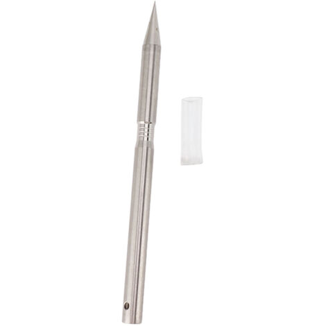 Aiguille de perçage nasal pour bovins en acier inoxydable 304 avec trou, pour ferme et usage domestique. (1/5)