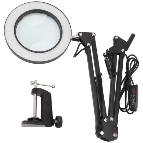Lampe de Bureau LED Pliable, Haute Luminosité, Protection des Yeux pour Maquillage, Travail et Lecture