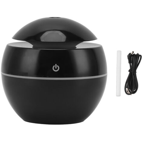 Diffuseur d'Aromathérapie 130ml USB Mini Rond Multifonction pour Bureau et Maison Humidificateur (1/5)